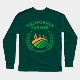 California Farmer Long Sleeve T-Shirt